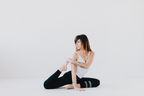 Asha Tights (Black Yoga Tights) - Image 2