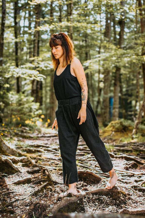 Noir Flow (Black Linen Pants) - Image 4