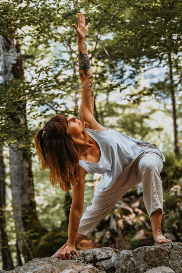 Desert Flow (Beige Linen Pants) - Image 3