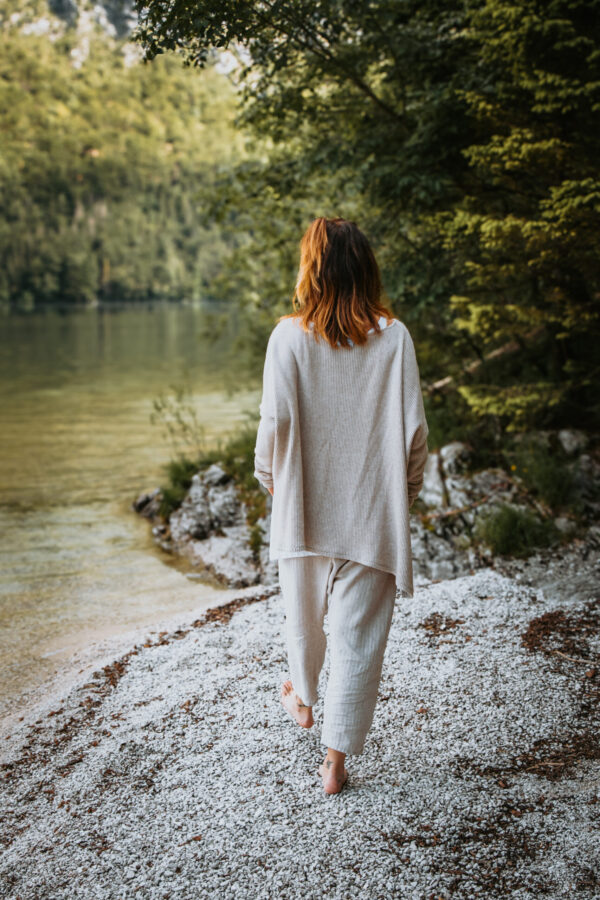 Mira (Beige Knitted Sweater) - Image 4