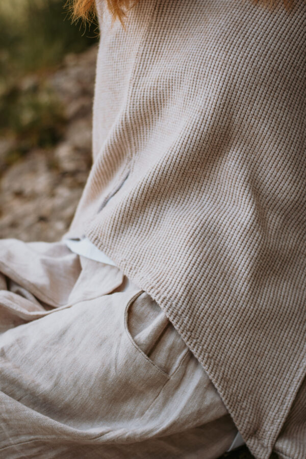 Mira (Beige Knitted Sweater) - Image 5