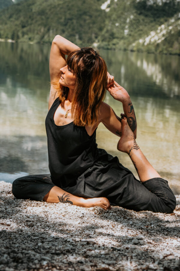 Ratri (Black Asymmetrical Shirt) - Image 7