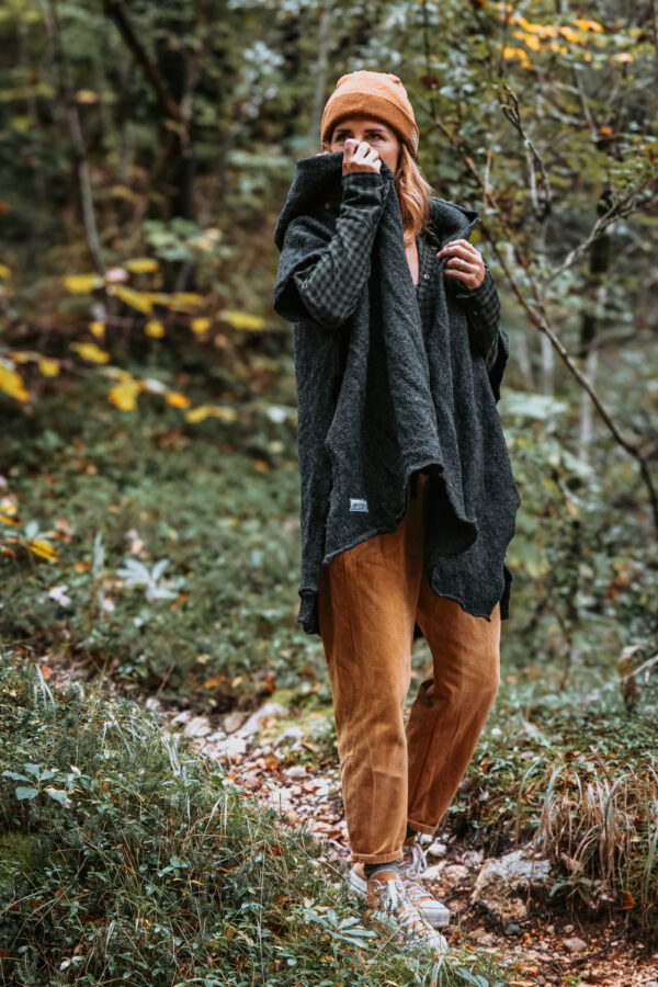 Stonehaven Wool Poncho - Image 7