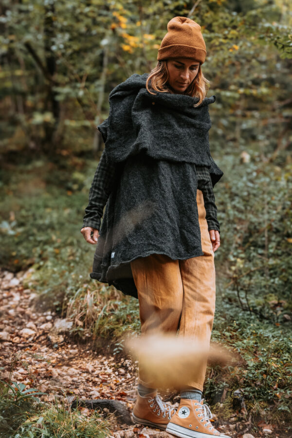 Stonehaven Wool Poncho