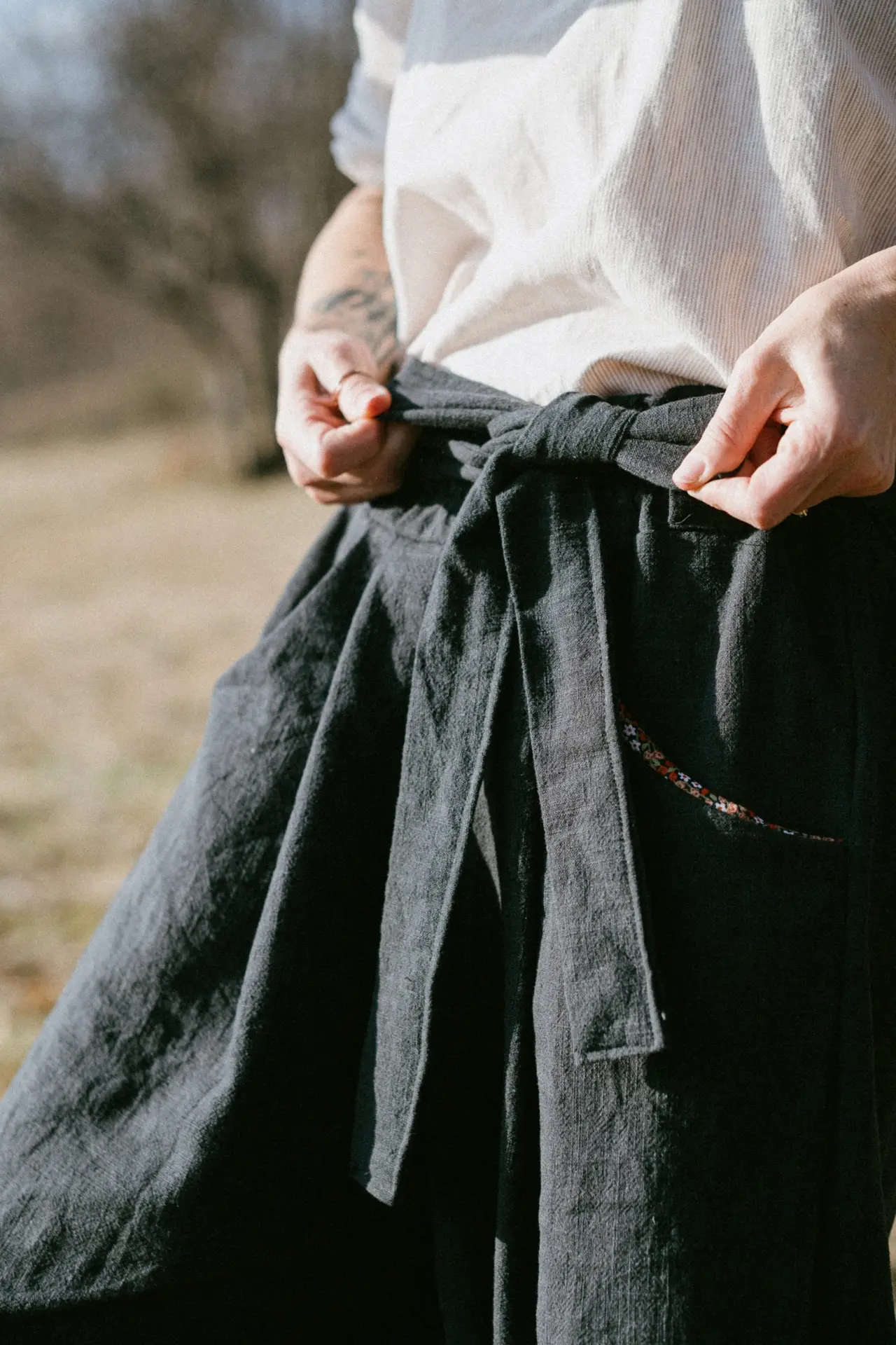 Nisha Black Pants - Image 2