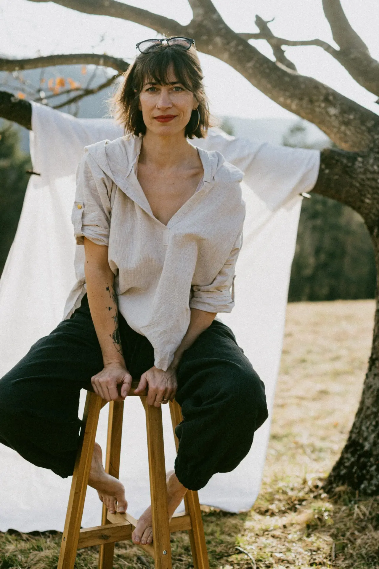 Alocasia Beige Shirt