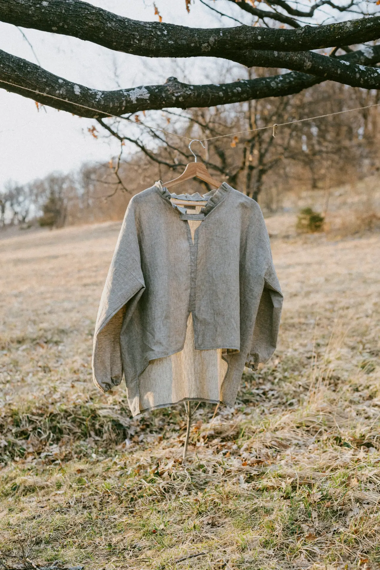 Crassula Grey Shirt - Image 8