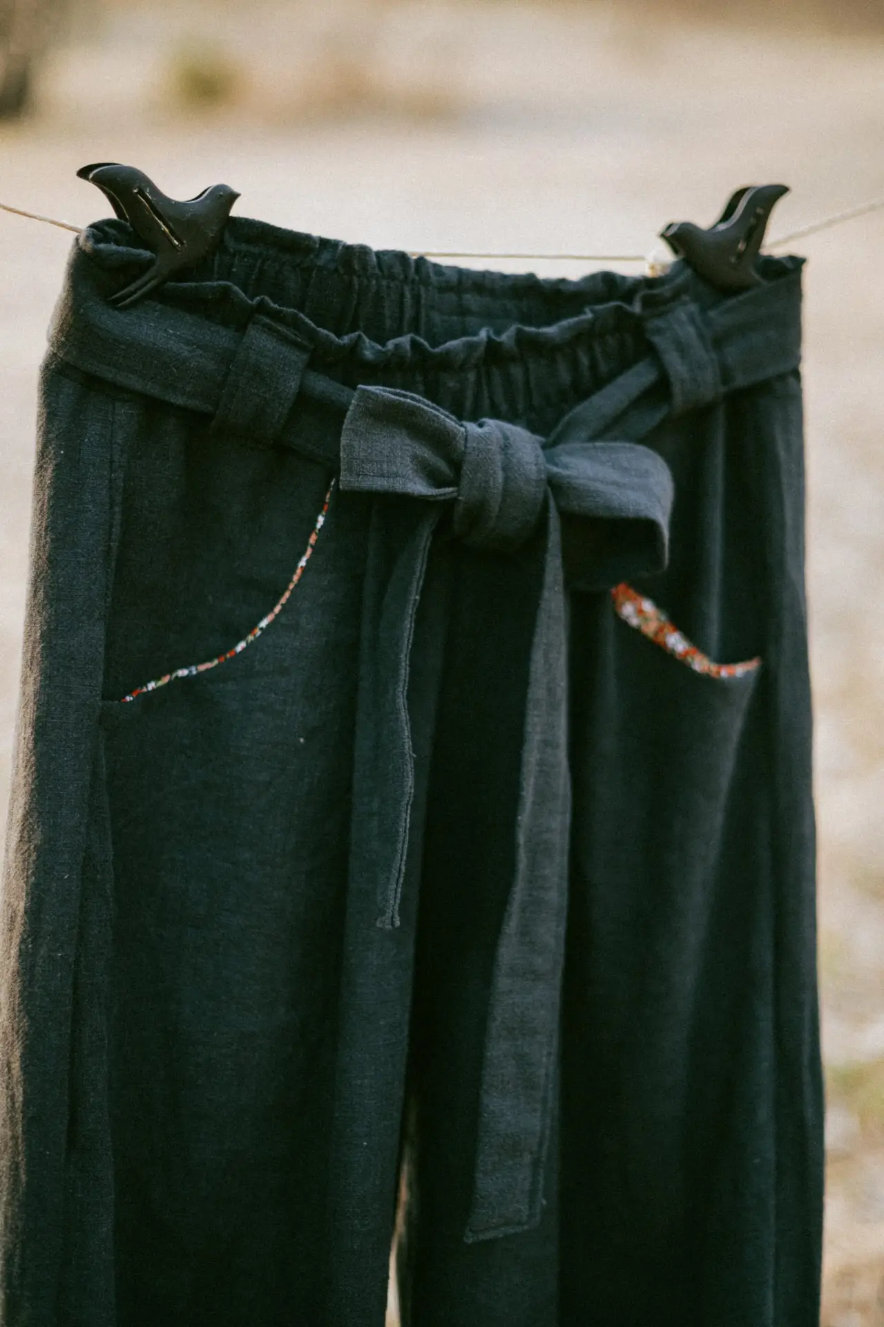 Nisha Black Pants - Image 4